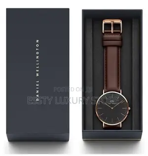 High Quality Luxury Daniel Wellington Leather Wristwatch