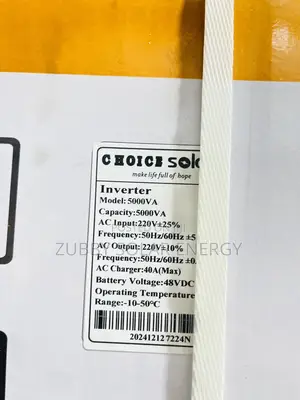 5kva 48v Non Hybrid Solar Choice Inverter
