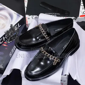 Pure Quality Luxury Men's Loafers Shoes Dolce Gabbana Well Branded