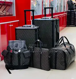 Goyard Quality Luxury Set Travel Luggage