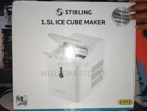 Stirling 1.5l Countertop Compact Designed Ice Cube Maker