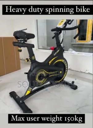 Strong Spinning Bike Heavy Duty Maximum User Weight 150kg