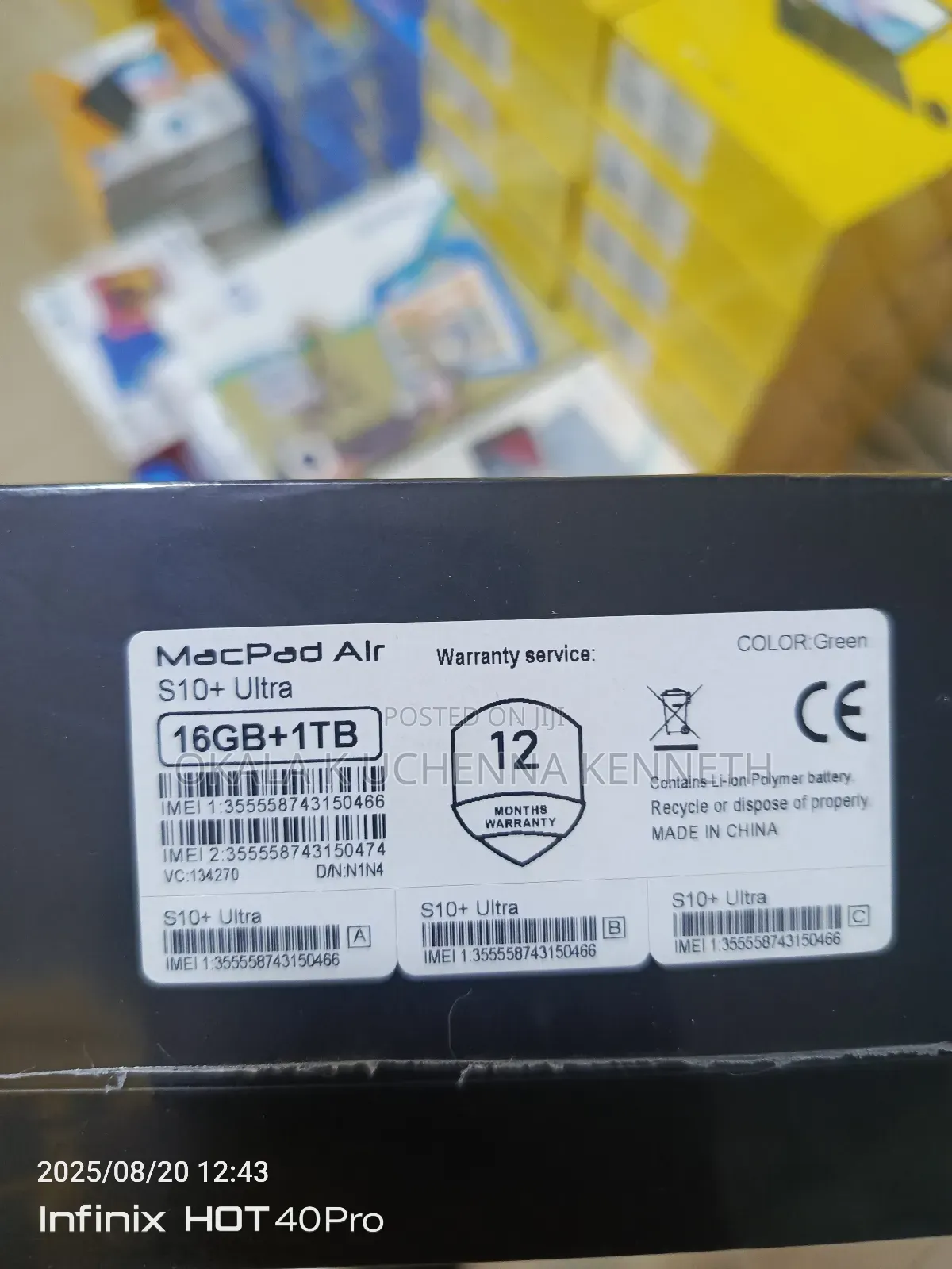New AirTab S10 Ultra 1 TB