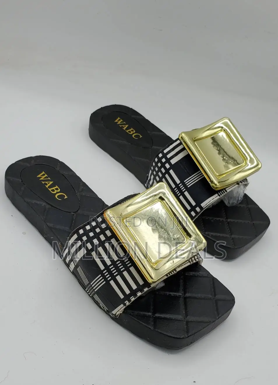 Black Stylish Women's Slippers 37