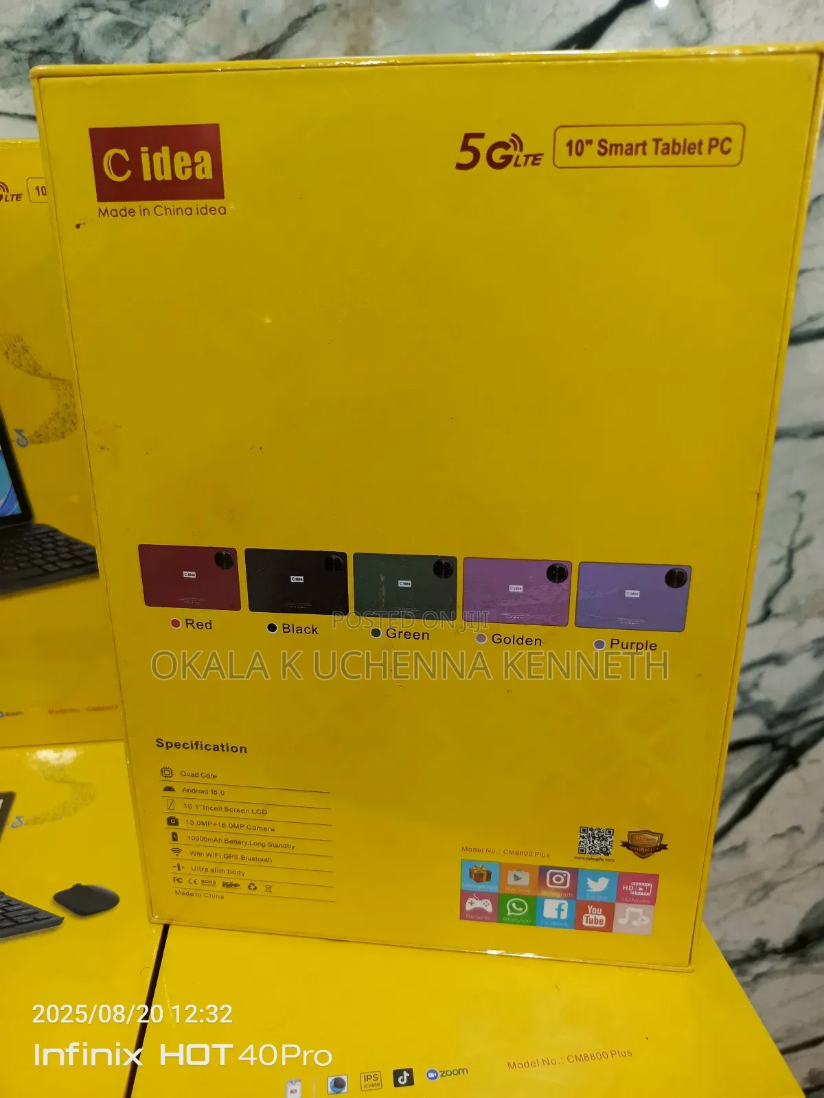 New C idea CM8800 Plus 1 TB