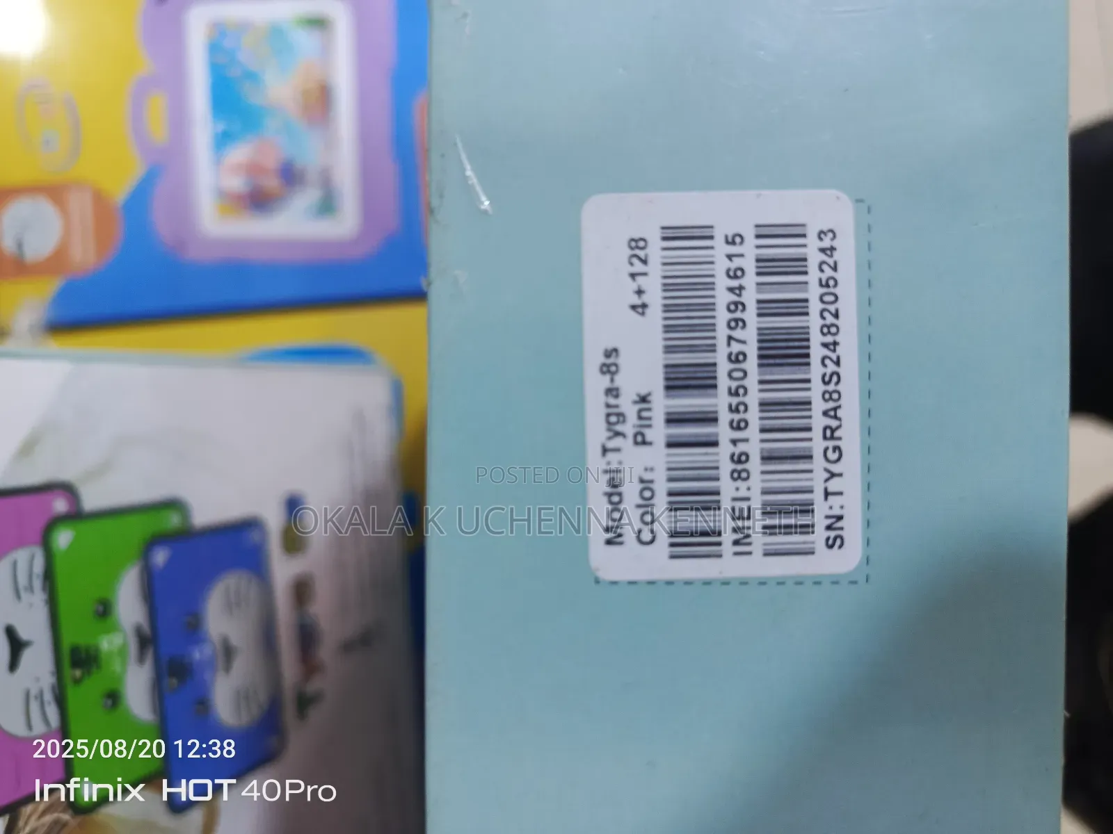 New Bebe Tygra-8s 128 GB