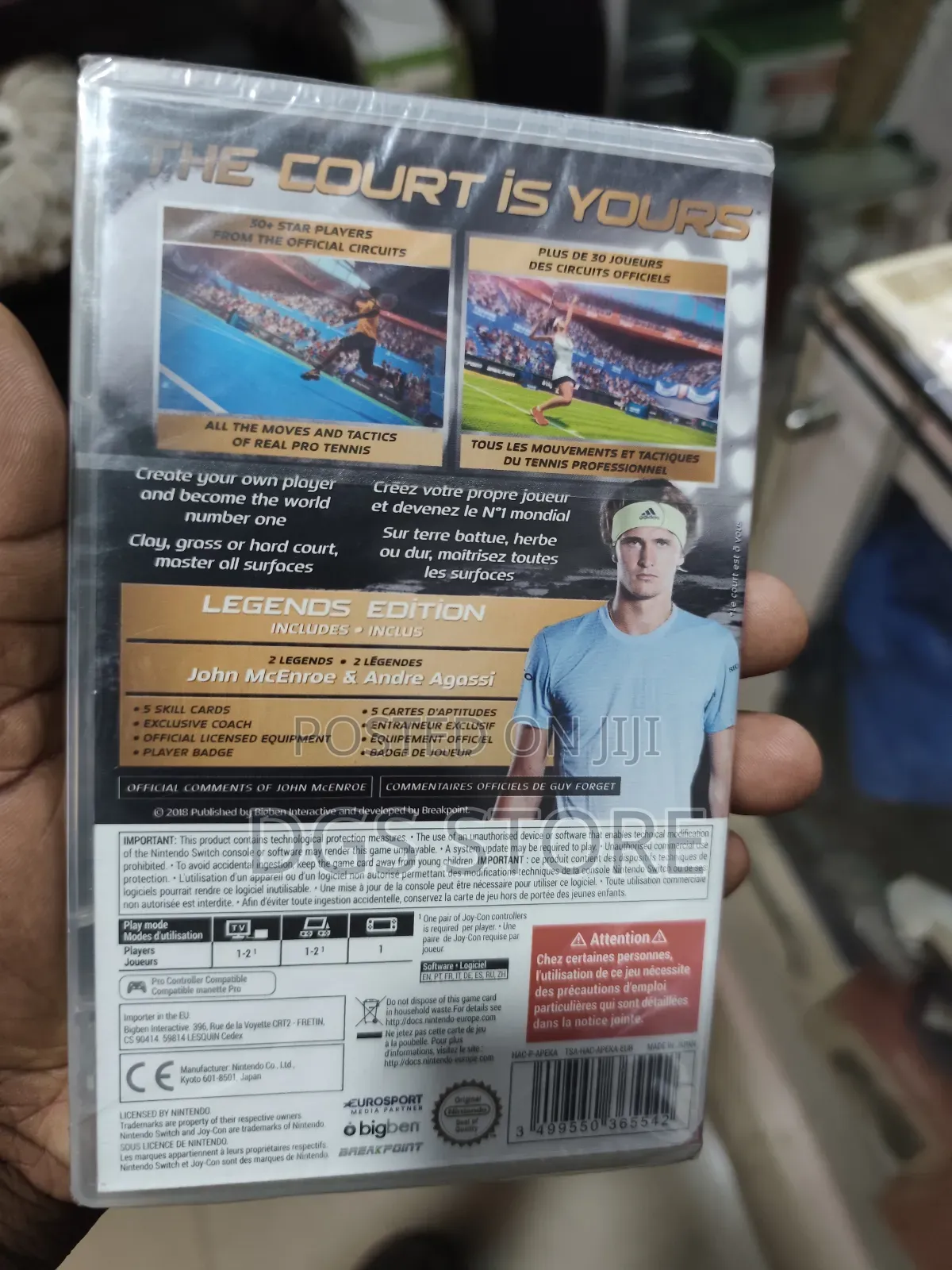 Nintendo Switch Tennis World Tour