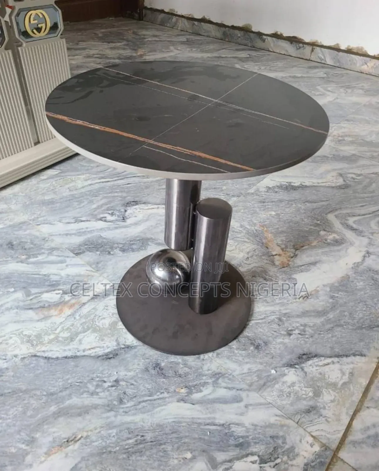 Marble Side Stool for Living Room