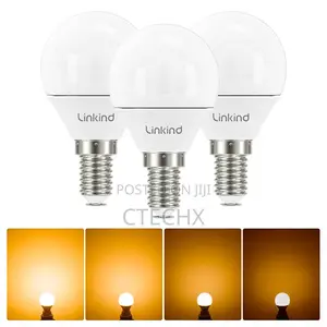 E14 Led Bulb, Dimmable P45 Golf Ball Bulbs Small Screw 6pack
