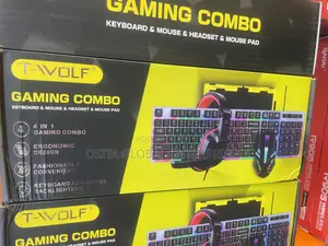 Twolf 4 in 1 Gaming Combo With Backlit