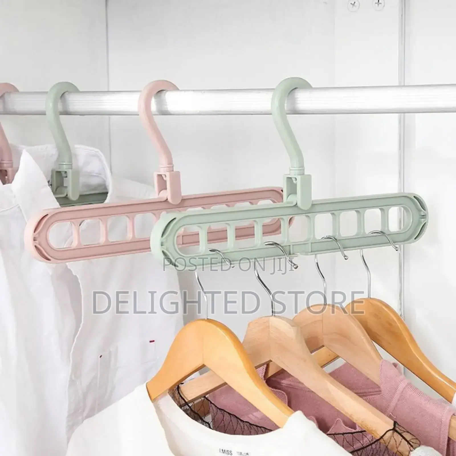 Multiple Slots Wardrobe Hanger 1pc