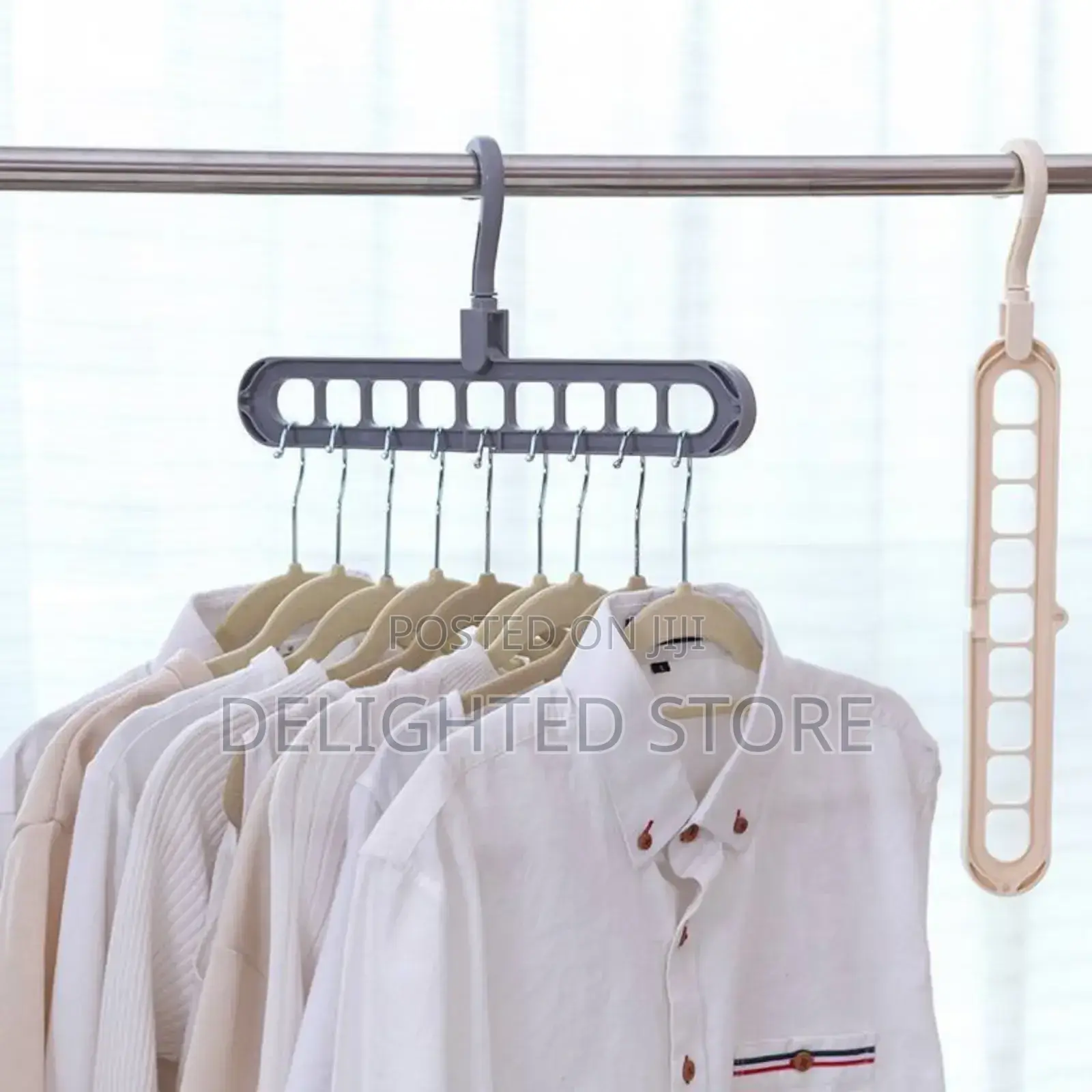 Multiple Slots Wardrobe Hanger 1pc