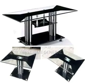 Luxury Set of High Quality Glass Center Table