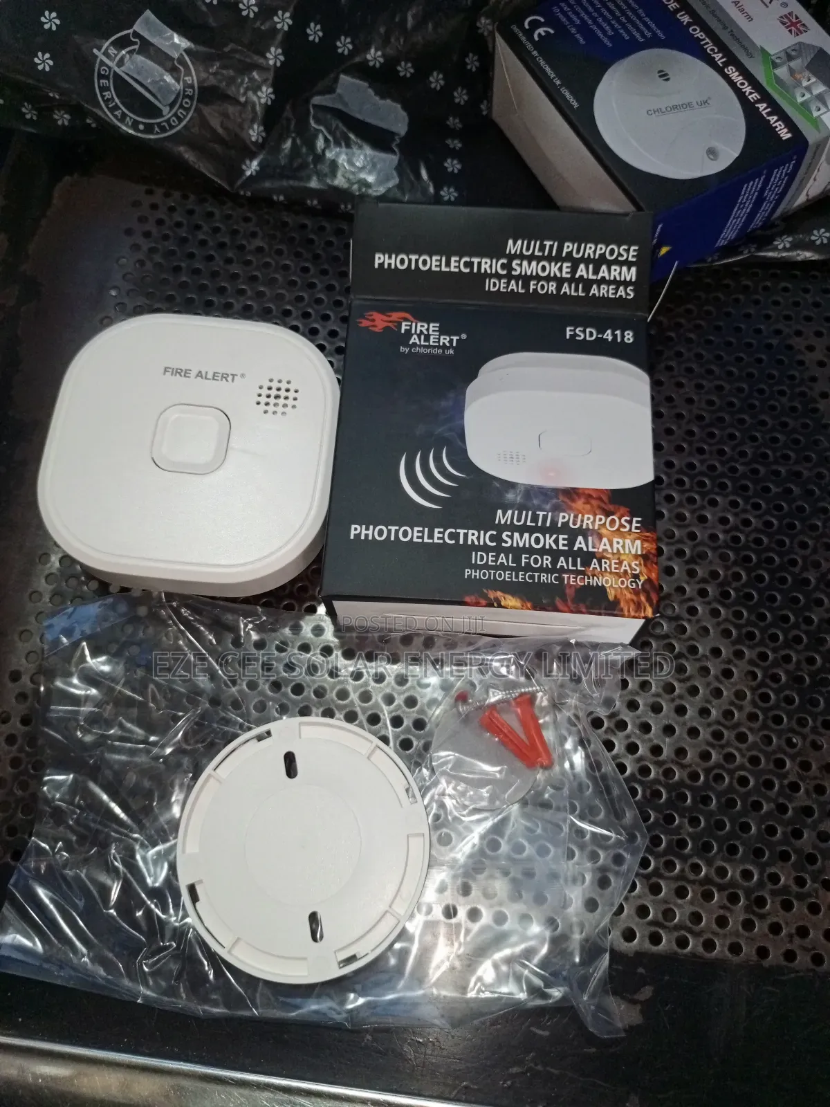 Fire Alert Battery Smoke Detector