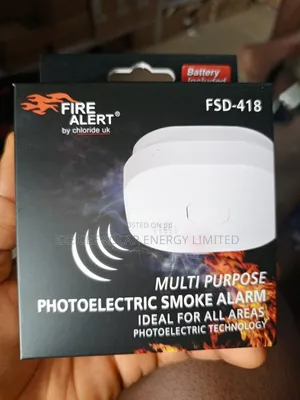 Fire Alert Battery Smoke Detector