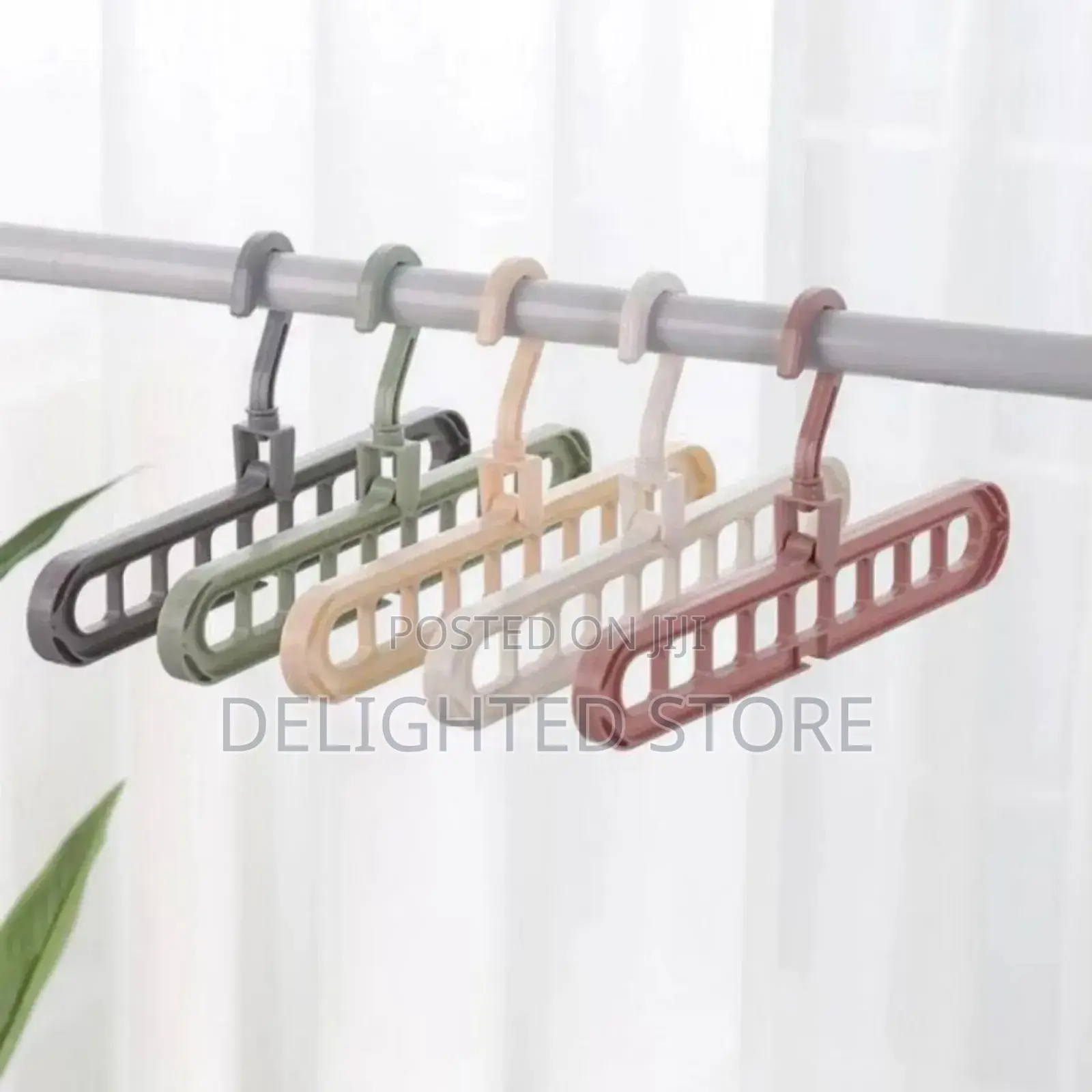 Multiple Slots Wardrobe Hanger 1pc
