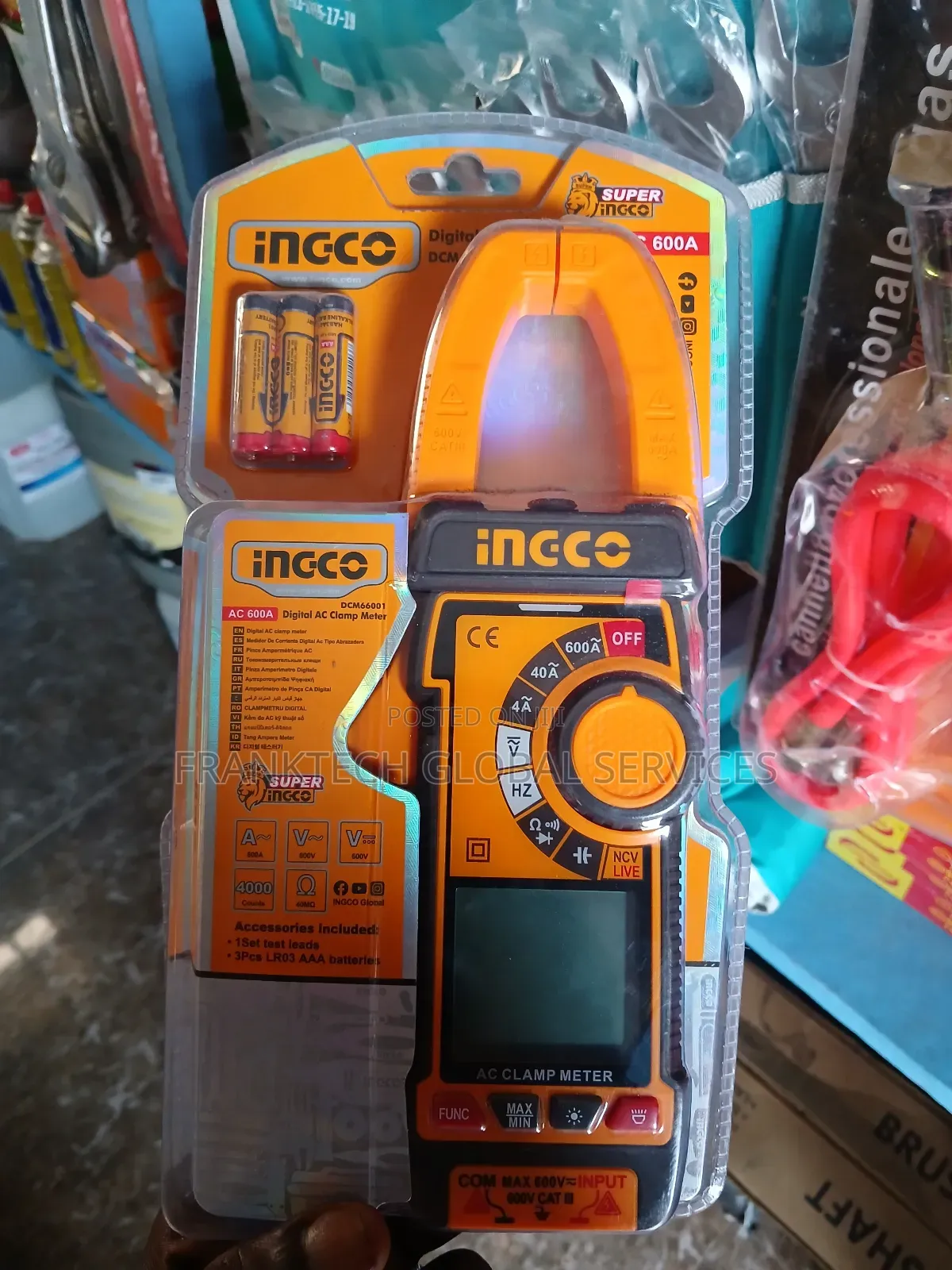 Digital Ac Clamp Meter