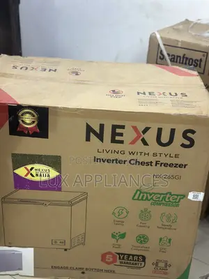 Nexus 200l Solid Ice Chest Freezer Features an Easy to Clean