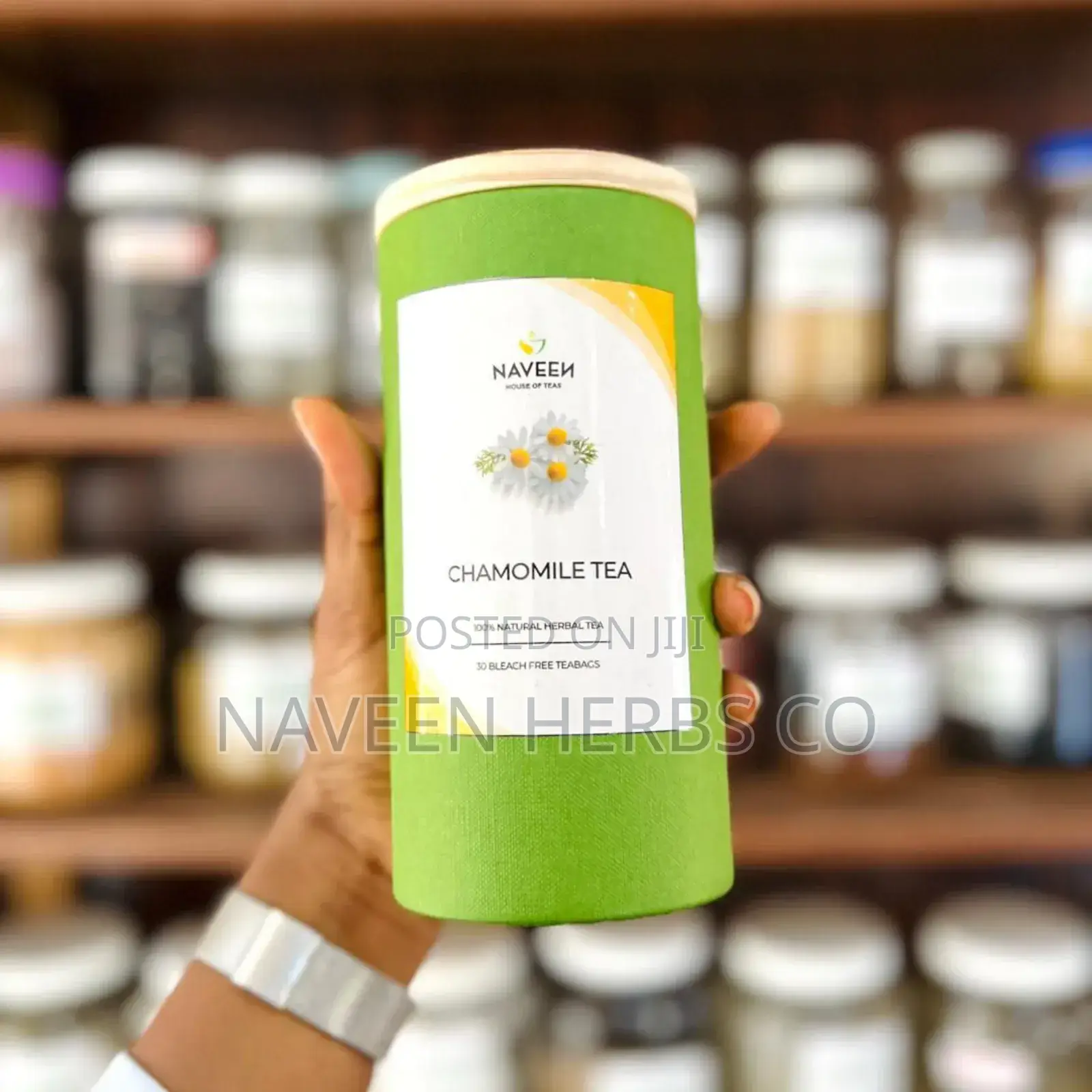 Premium Chamomile Herbal Tea - 30 Tea Bags