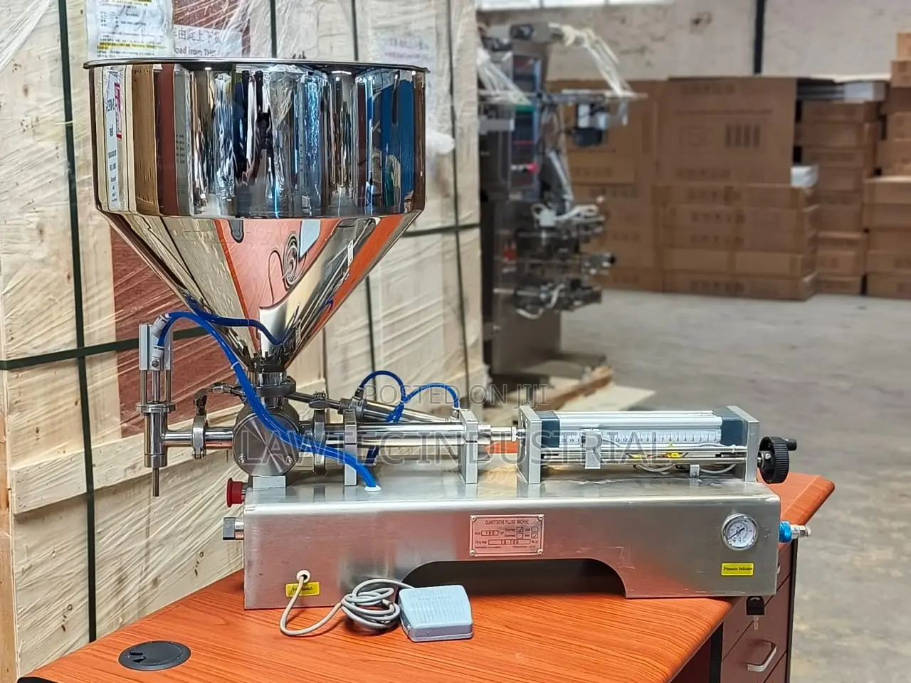 Semi-Automatic One Nozzle Liquid Filling Machine