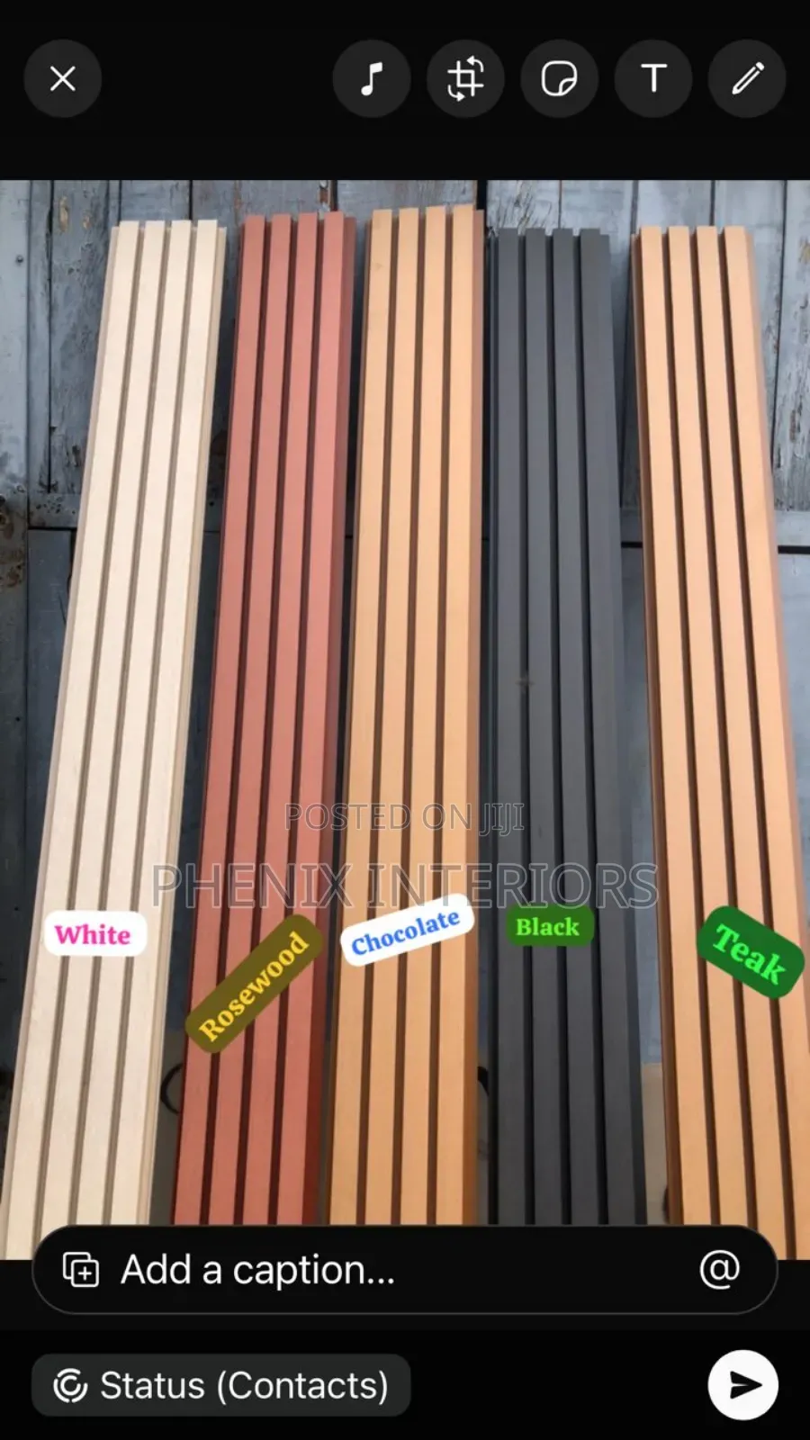Modern Wpc Waterproof Exterior Wall Panels