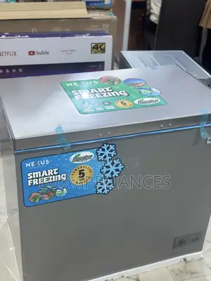Nexus 200l Mega Space Chest Freezer Features an Easy to Clean