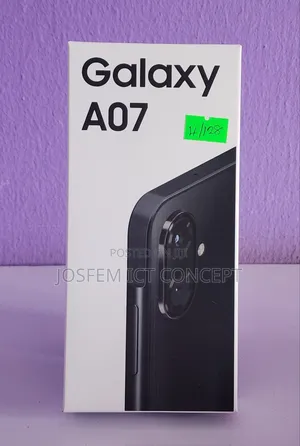 New Samsung Galaxy A07 4G 128 GB Black