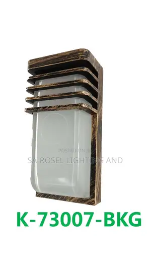 Glass/Cast Bulkhead Outside Security Light Fitting