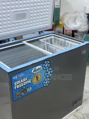 Nexus 200l Modern Touch Chest Freezer Features an Easy to Clean