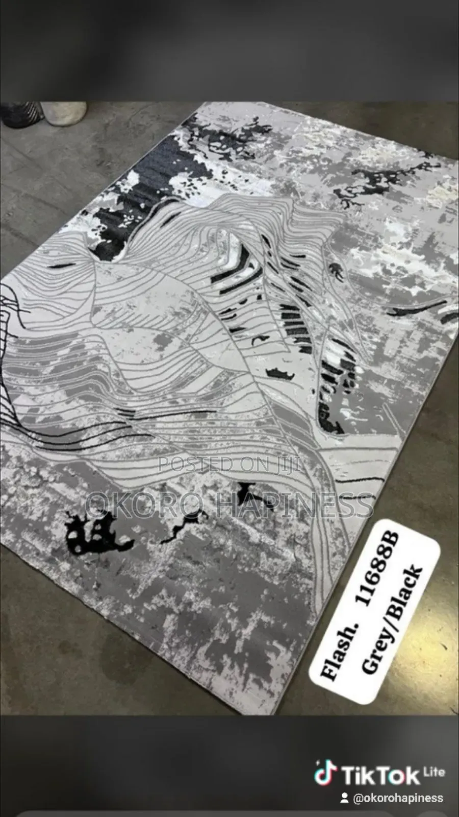 Quality Center Rug 3d