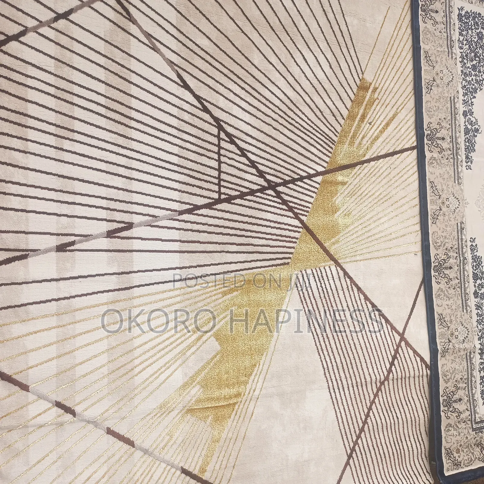 Quality Center Rug 3d