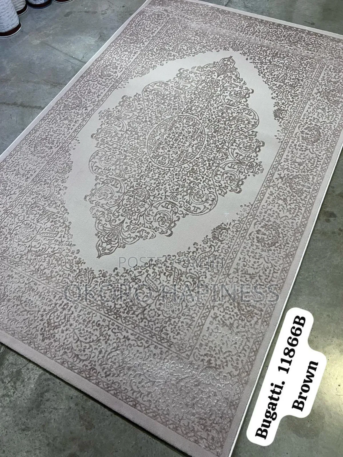 Quality Center Rug 3d