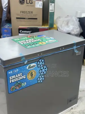 Nexus 200l Whine Shine Chest Freezer Features an Easy to Clean
