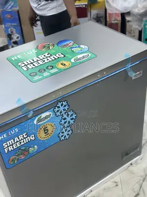 Nexus 200l Cool Lines Chest Freezer Features an Easy to Clean
