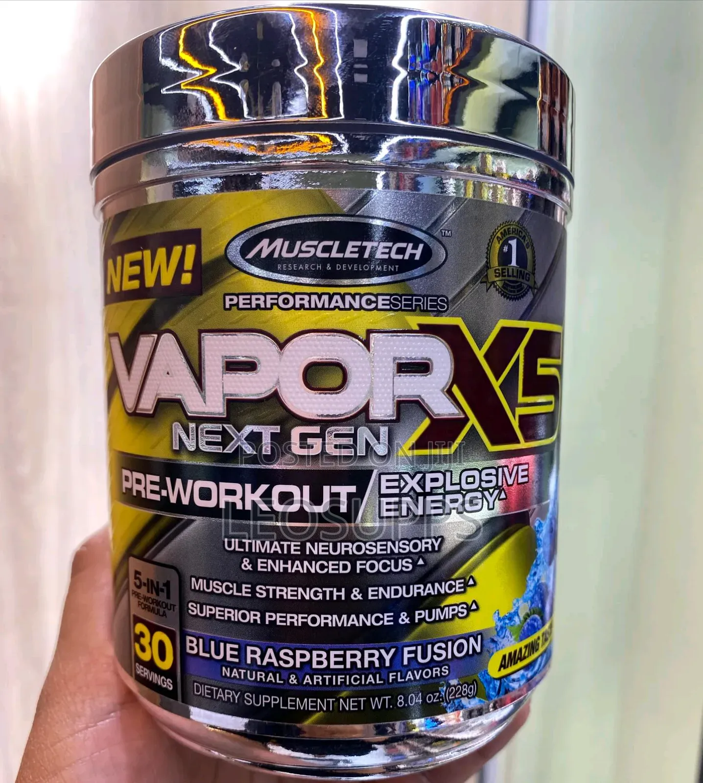 Muscletech Vaporx5 Pre-Workout