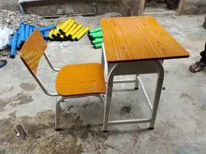 School Desk With a Chair