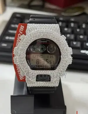 VVS Moissanite Diamond Bussdown G-Shock Watch