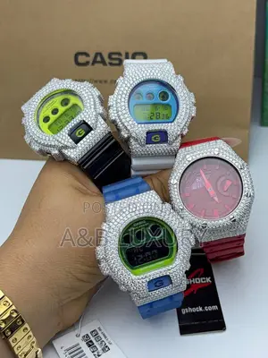 VVS Moissanite Diamond Bussdown G-Shock Watch