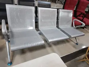 Waiting Chair 3 in 1 Metal Bench