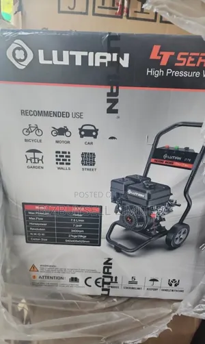7.0hp High Pressure Car Washing Machine With Hot, Cold and Warm Water.