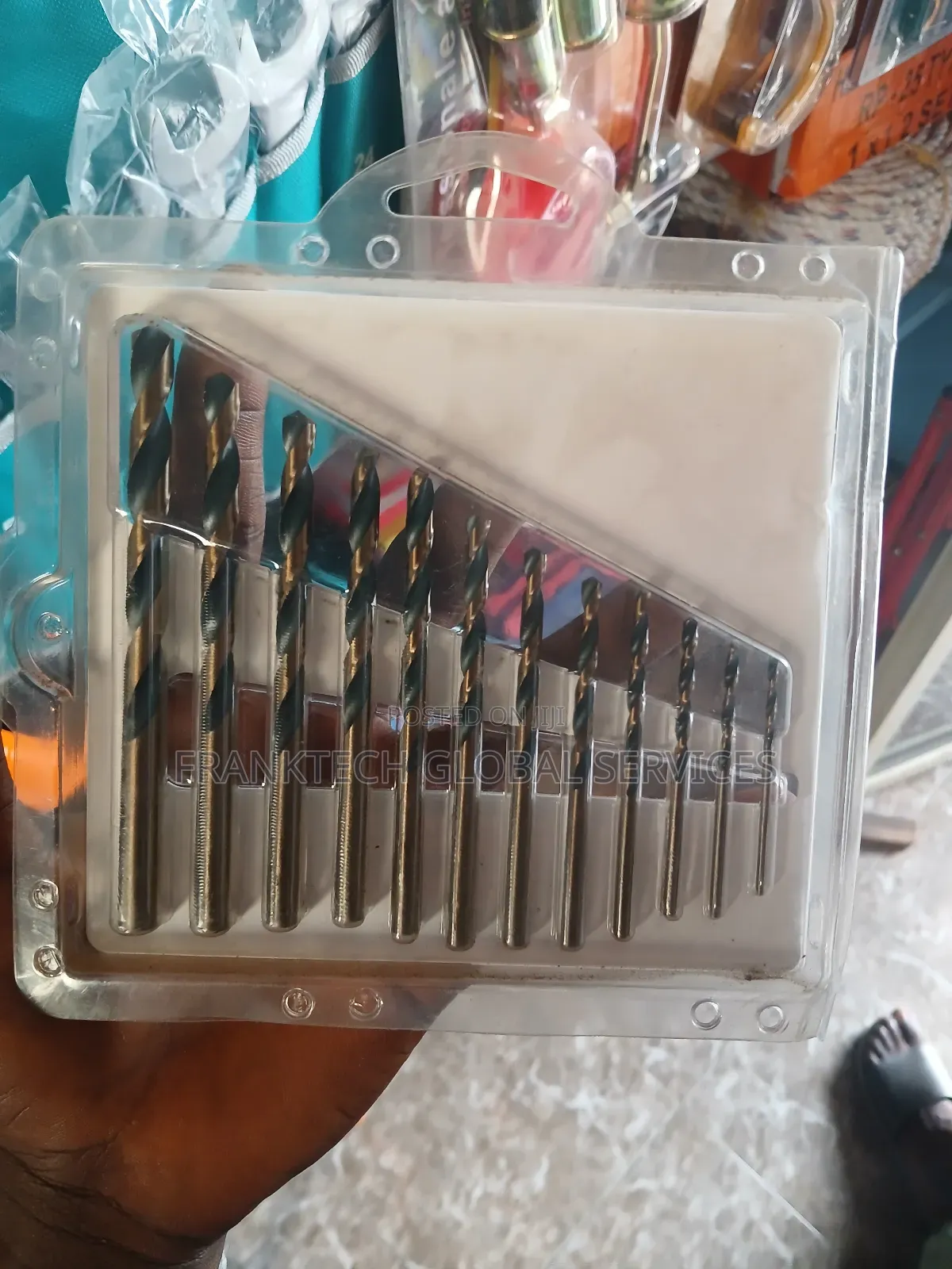 12 Pcs Hss Twist Drill Bits Set