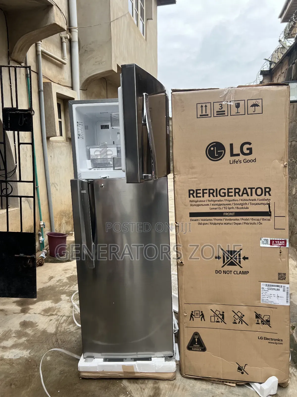 Lg 308 Litres Refrigerator – Energy-Saving Cooling Solution