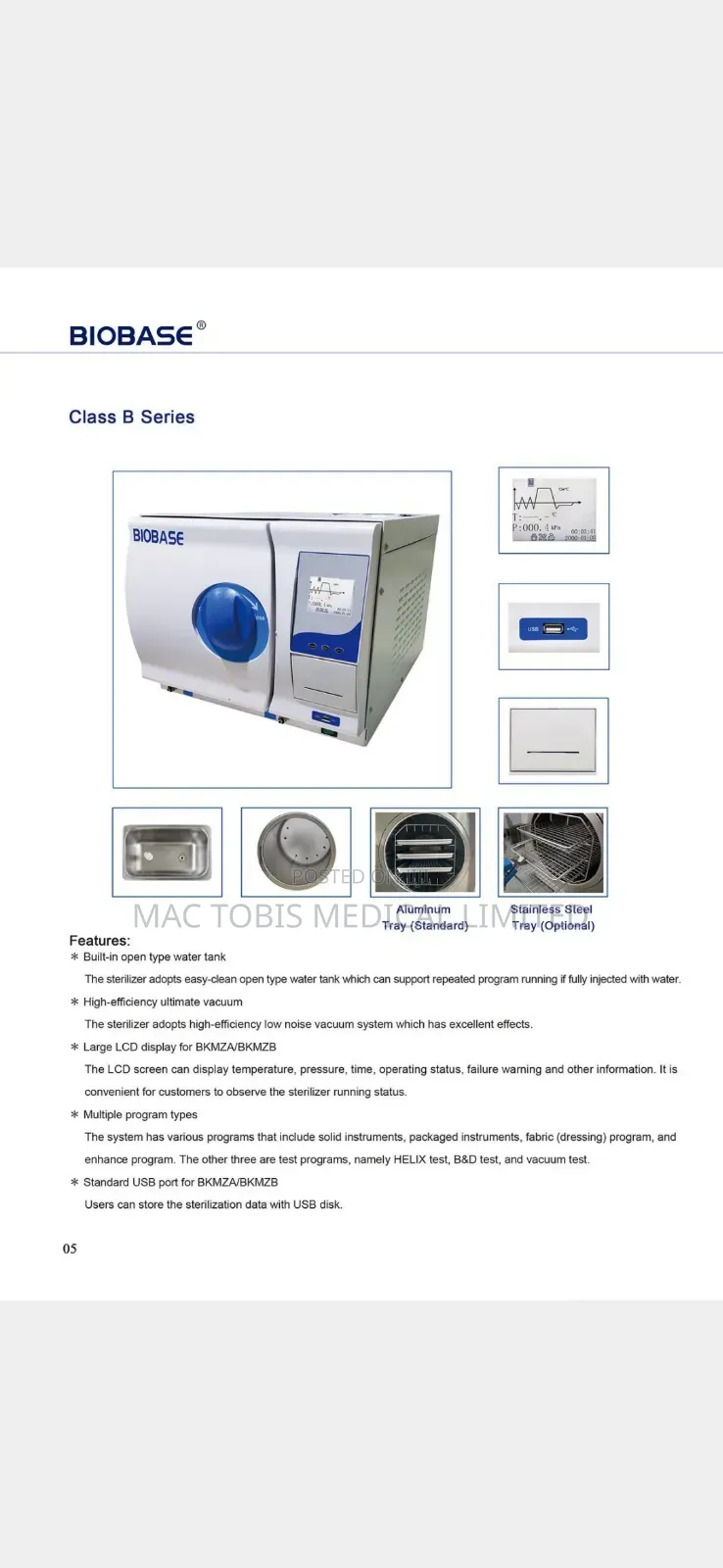 Biobase Sterilizer Machine