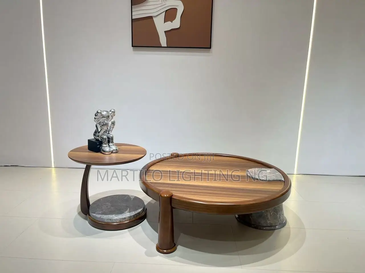 Modern Art Unique Center Table