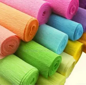 Vibrant Crepe Paper Roll