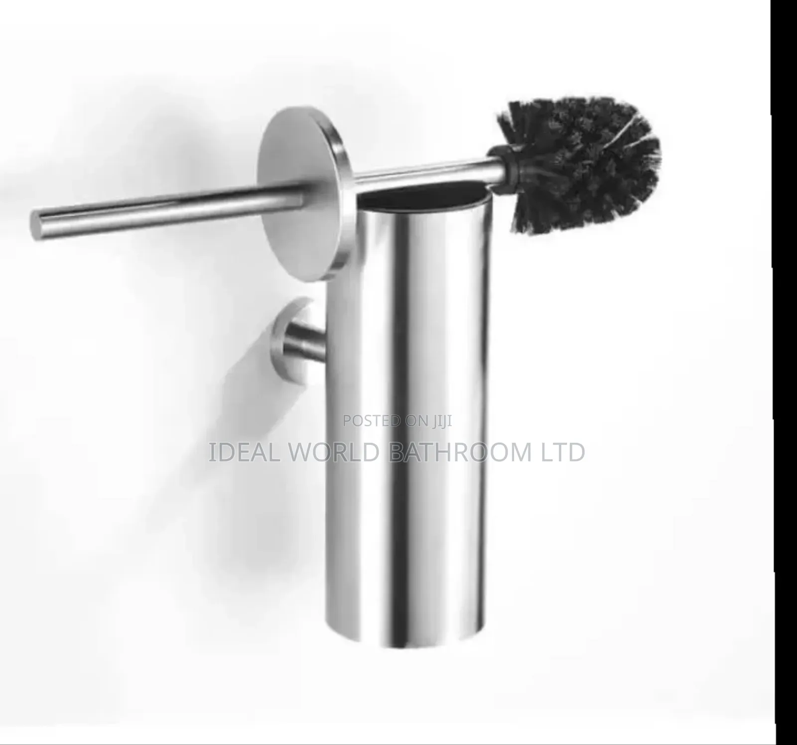 Wall Mounted Chrome Toilet Brush