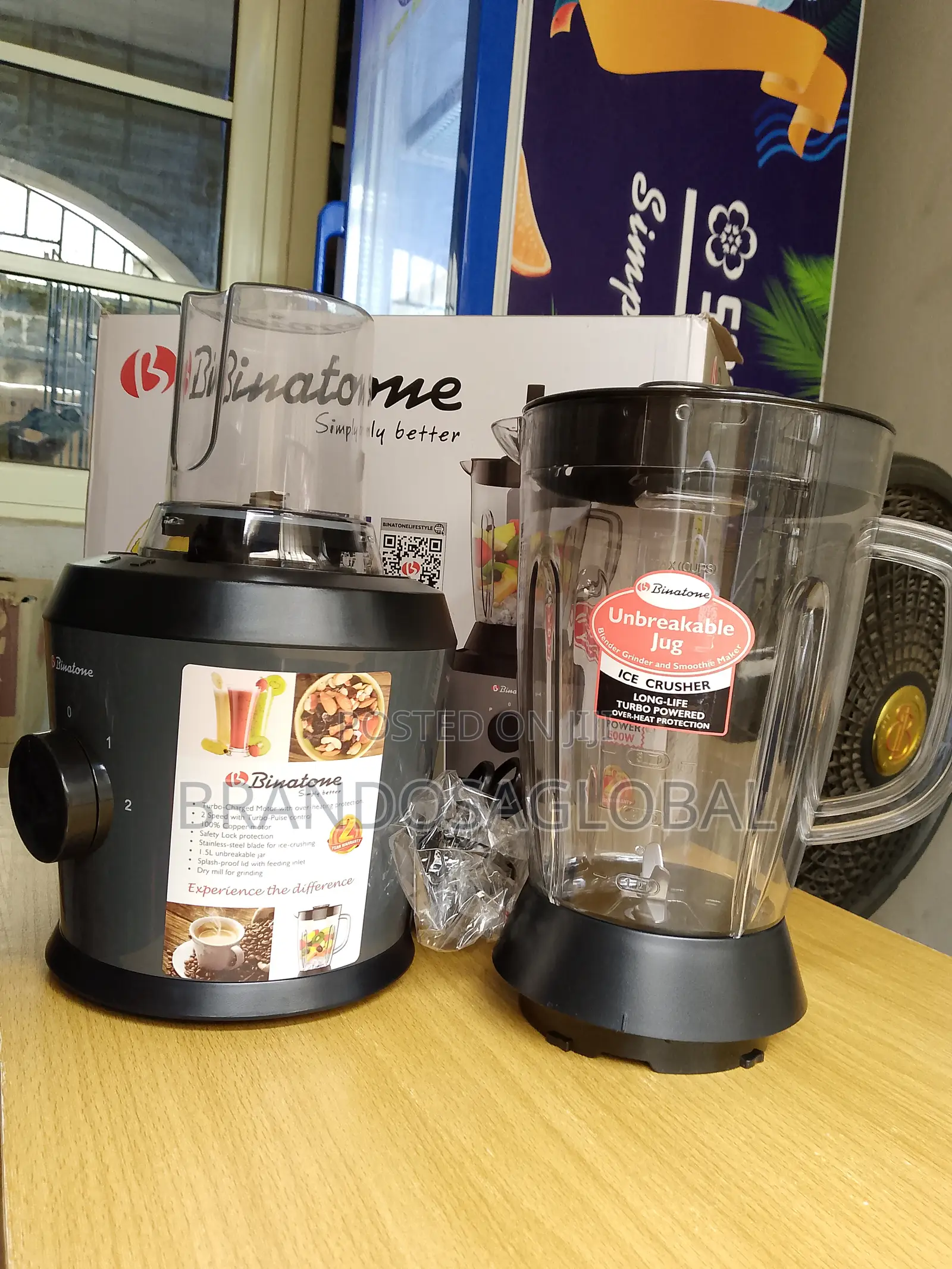 Binatone Blender BLG-595 Mk2 – Overload Protected
