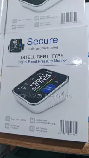 Secure Digital Blood Pressure Monitor