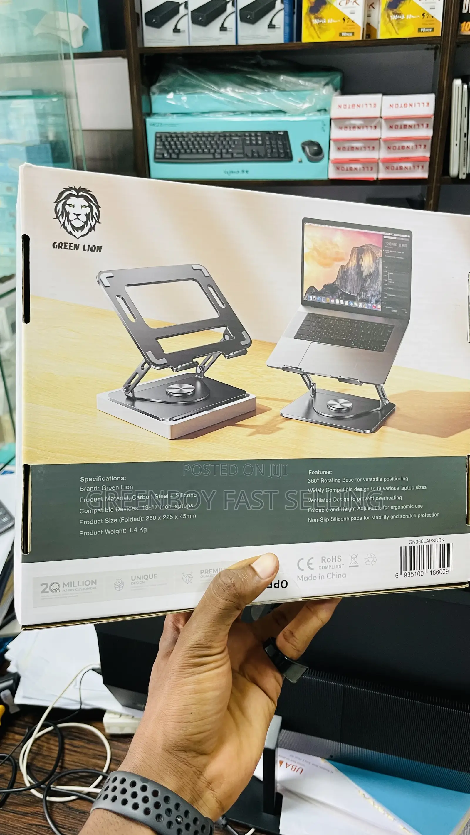Green Lion 360 Rotatable Laptop Stand