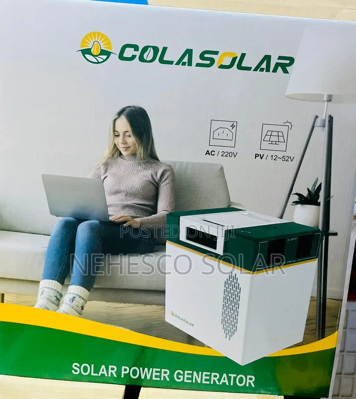 Cola 2000 Solar Generator